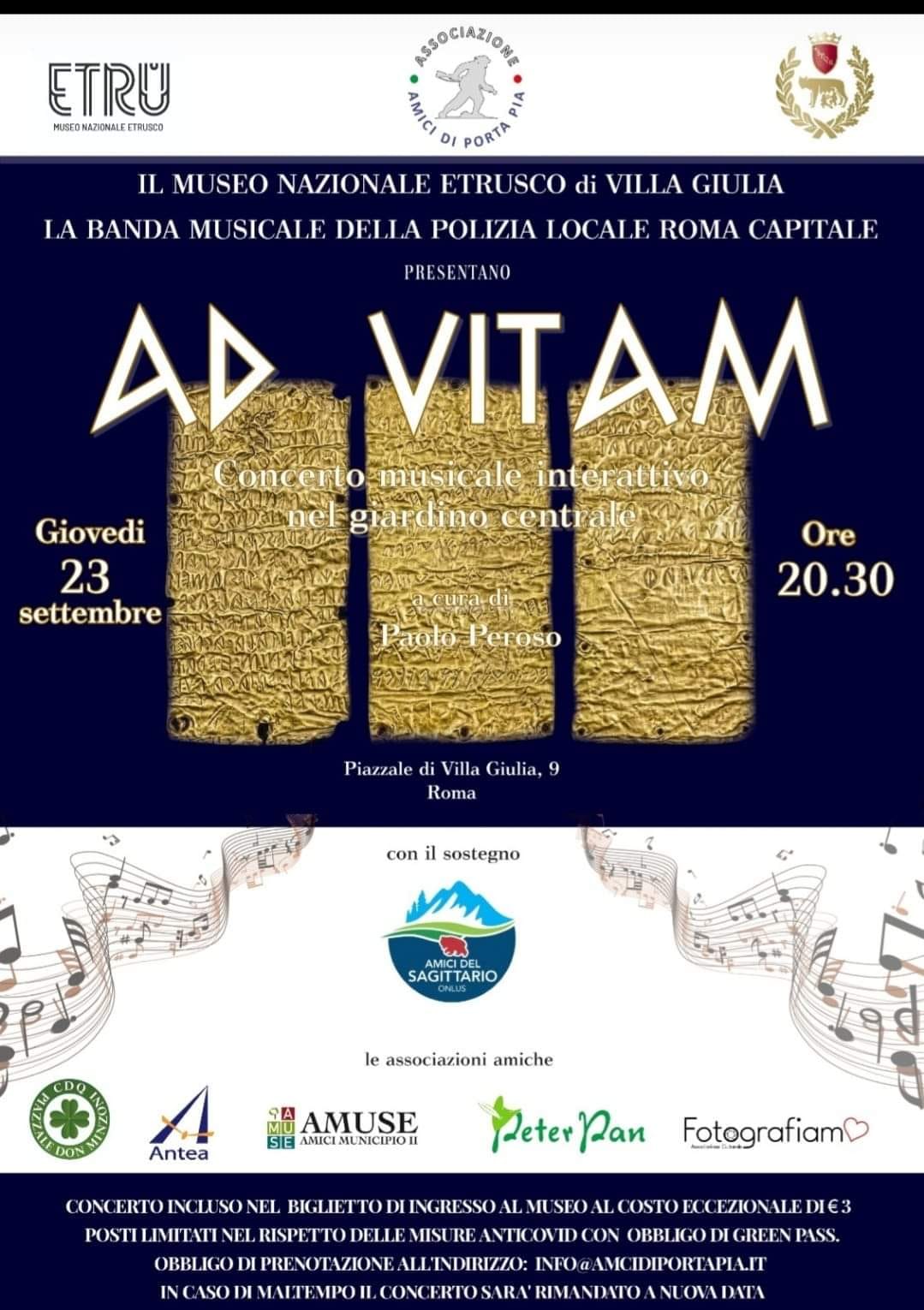 ETRU di sera - AD VITAM